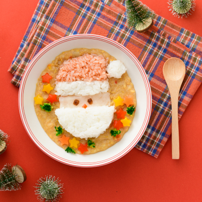 サンタさんとまろやかカレーリゾット